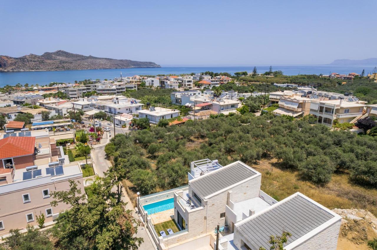 Megalith Villas Agia Marina Exteriör bild