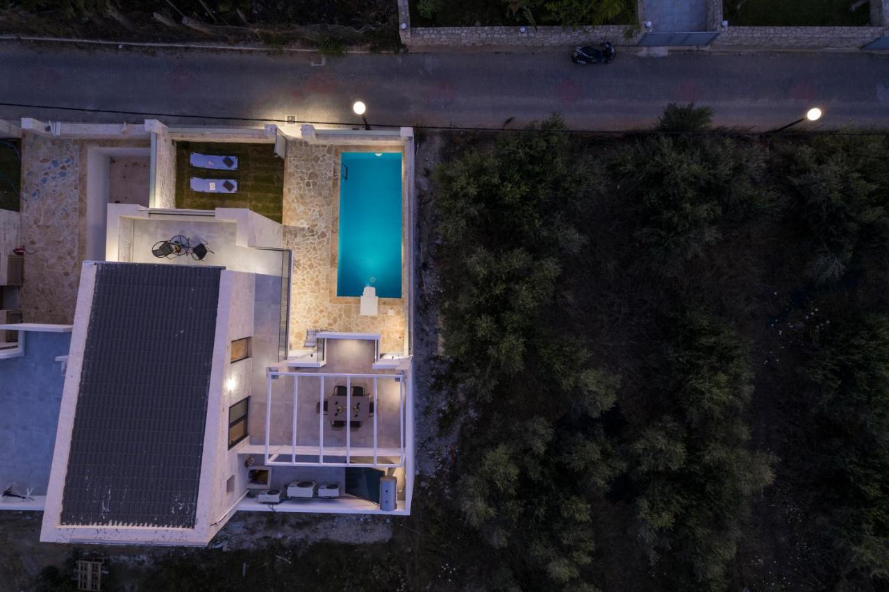 Megalith Villas Agia Marina Exteriör bild