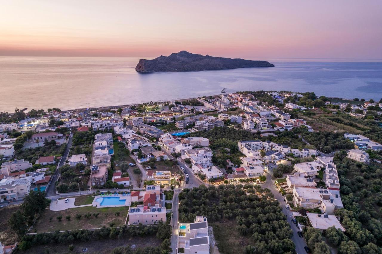 Megalith Villas Agia Marina Exteriör bild