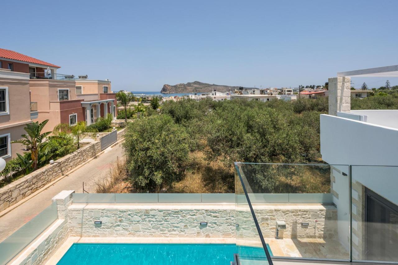 Megalith Villas Agia Marina Exteriör bild